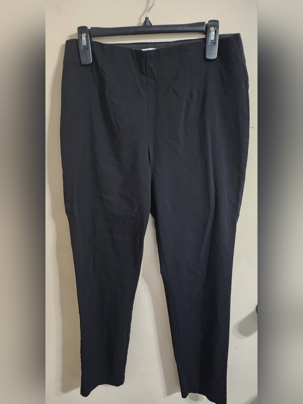 Calvin Klein Black Elastic Band Stretch Dress Pants Size: 14 Lightly Used